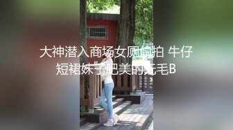 大神潜入商场女厕偷拍 牛仔短裙妹子肥美的无毛B