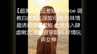 【超美人气反差婊】Chloe 调教白虎美乳淫奴母狗 丝袜情趣诱惑淫臀蜜鲍 大屌后入肆虐嫩穴 高潮宫挛颤抖 尽情玩弄女神