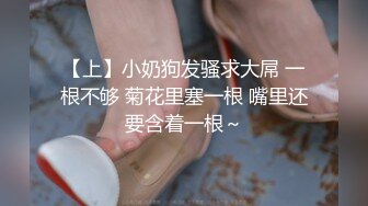 【上】小奶狗发骚求大屌 一根不够 菊花里塞一根 嘴里还要含着一根～